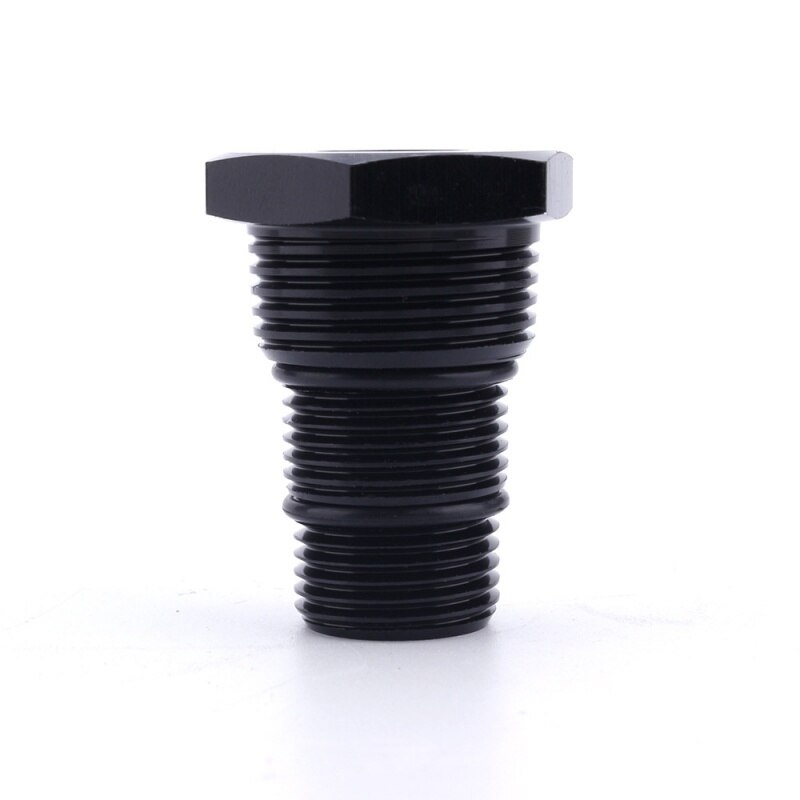 Hihaha Kraftstoffadapter 6AN Männlich Auf 5/16 - Robuster Aluminium Adapter