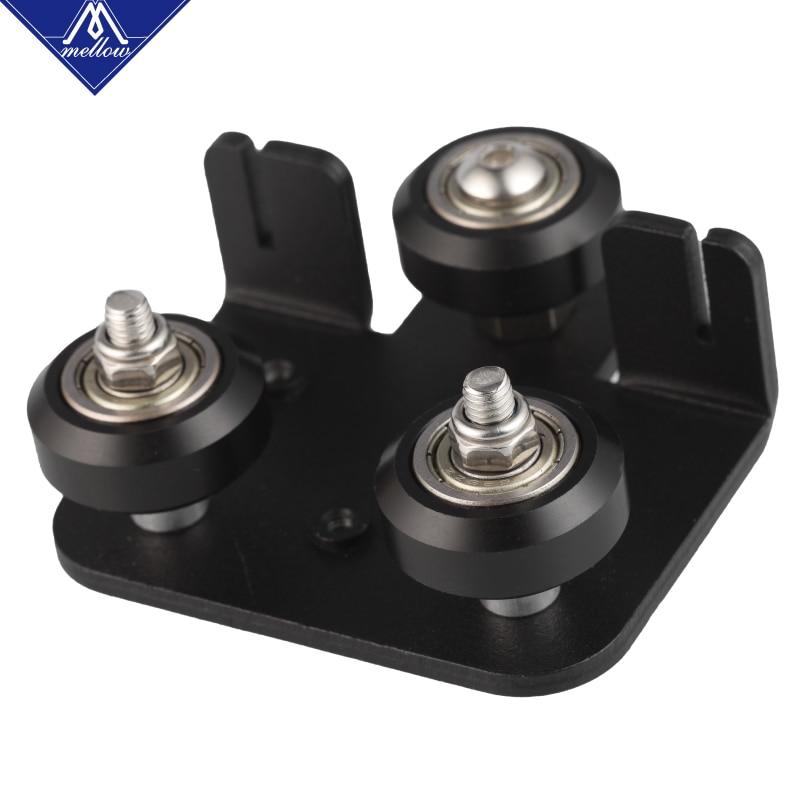 Mellow Openbuilds CR10 Extruder Back Support Plate Kit With 625zz Idler Pulley For Creality CR-10 10s Ender 3 S4 S5 3D Printers