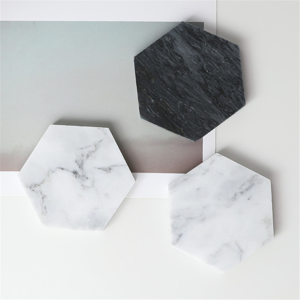 Minimalistisk marmor mønster kontorbord oppbevaringsplate geometri elegant skandinavisk nordisk keramisk skrivebord oppbevaringsbrett arrangør dekor