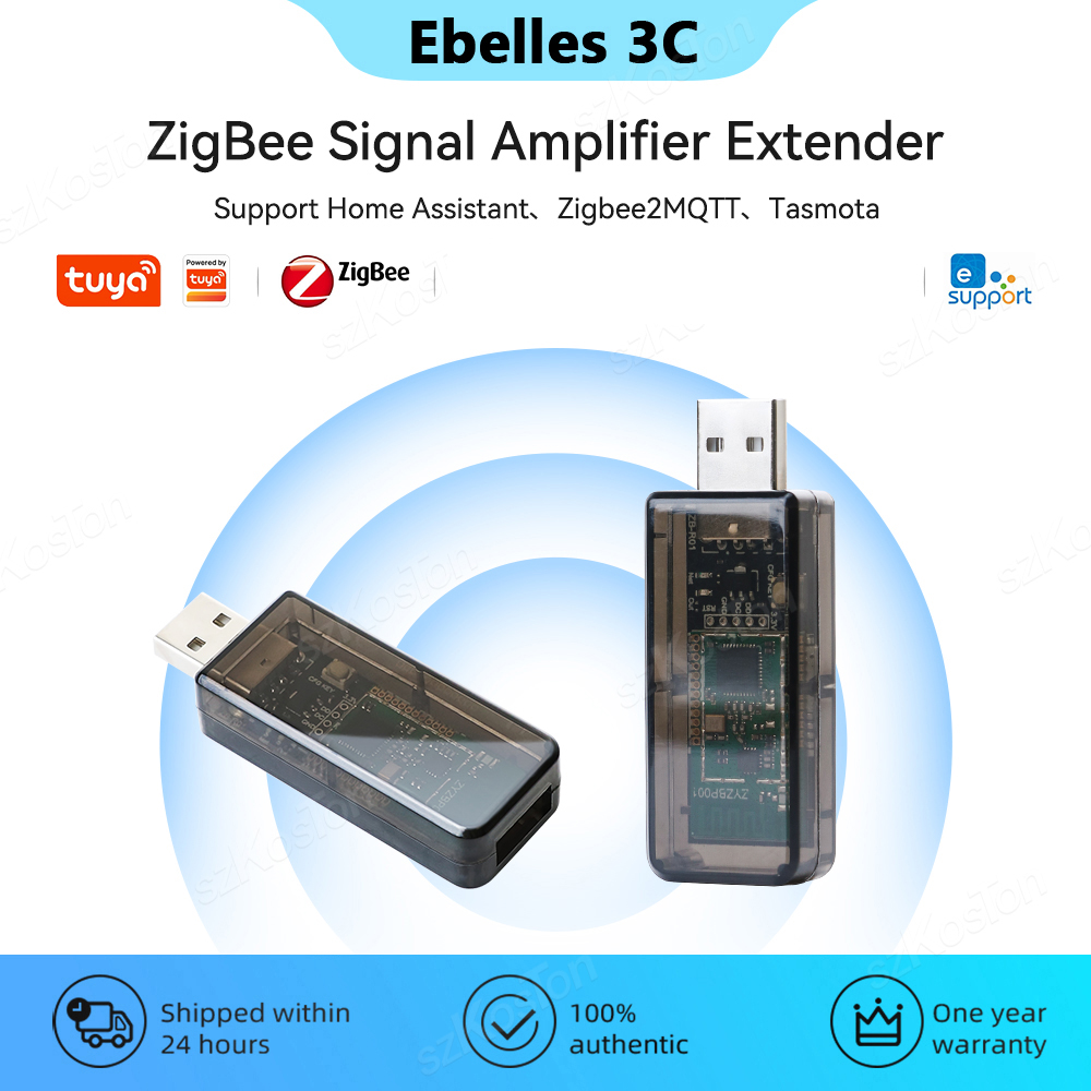 ZigBee 3.0 wzmacniacz sygnału USB wzmacniacz sygnału Extender dla Tuya eWeLink APP asystent domowy ZigBee2MQTT Tasmota