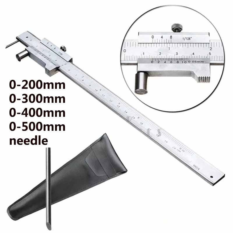 Pied à coulisse de marquage parallèle en acier inoxydable, avec jauge de marquage en carbure, 0-200mm 0-300mm 0-400mm 0-500mm