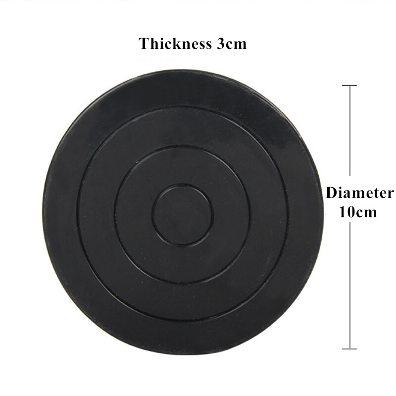10cm Black Pottery Wheel Rotate Turntable 360 Rotation Rotary Plate Clay Pottery Sculpture Tool Clay Pottery Sculpture Turntable