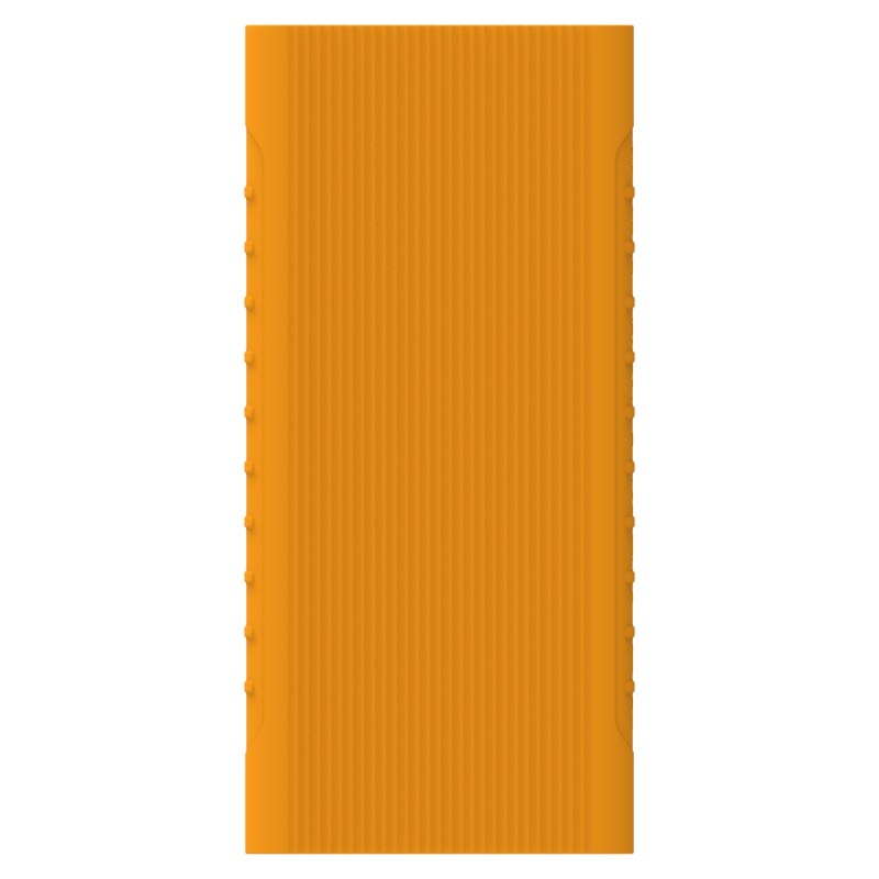 Silicone Case For Xiaomi Power Bank 3 10000mah PLM12ZM Rubber Cover For Xiaomi Power Bank 2 10000mAh PLMO9ZM Protector Case: Orange