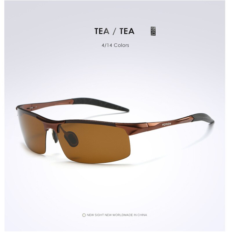 Gepolariseerde steampunk goggles Mannen Carter Zonnebril Stralen Mannelijke aviator Zonnebril Bestuurder Rijden Eyewear: Rood