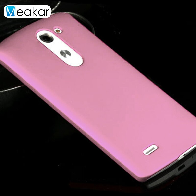 Funda de plástico mate 5.5para Lg G3 Stylus funda para Lg G3 Stylus Dual D690 D690n D693n Coque trasero de teléfono funda