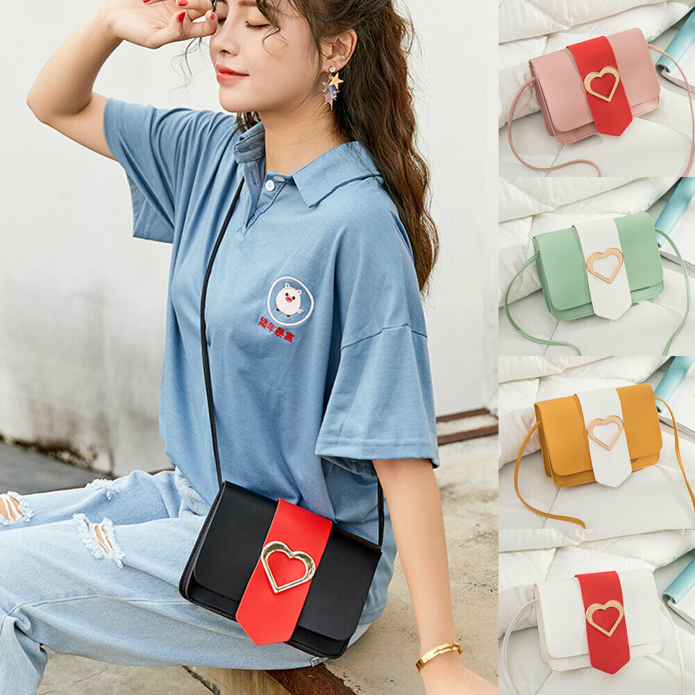 Women Ladies Leather Shoulder Bag Tote Purse Handbag Messenger Crossbody Satchel