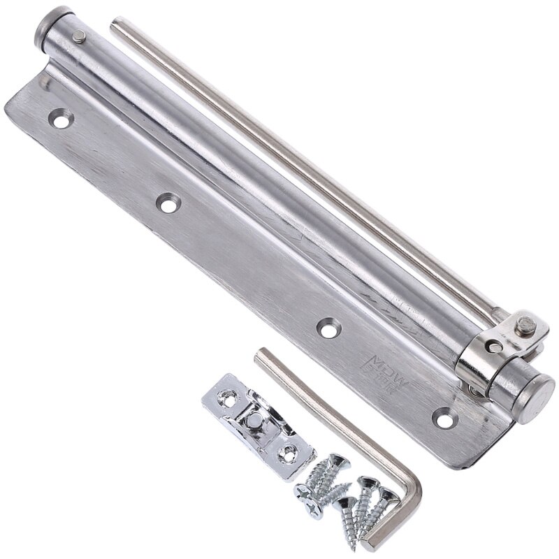 Stainless Steel Automatic Storm Door Closer Adjustable Fire Rated Door Hardware: Default Title