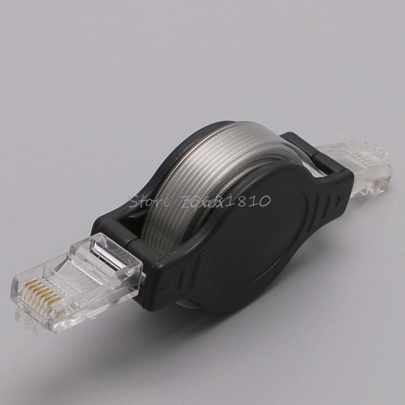 Retractable CAT5e RJ45 Internet Ethernet Network LAN Modem Router Cable Big Whosale