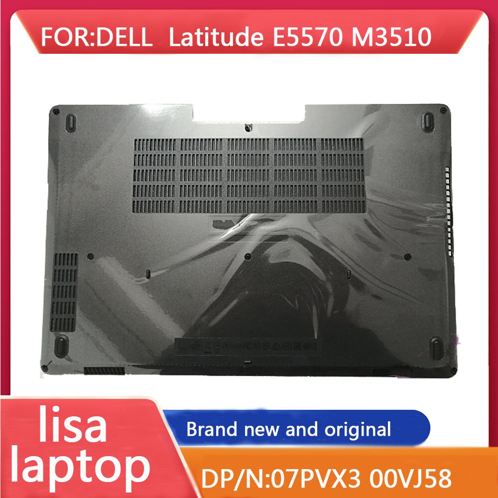 Laptop Palmrest Upper Lower Cover Case Keyboard Case For DELL Latitude E5570 M3510 A151N4 A151N9 Bottom Base Cover Body 07PVX3: D-shell