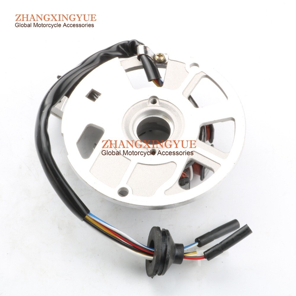 7 kela 6 johdin ac magneto staattori yamaha aeroxille 50 akseli 50 tuulta 50 jog 50 r ac jog  rr 50 lc neos 50 miksi 50 zuma 50 2t