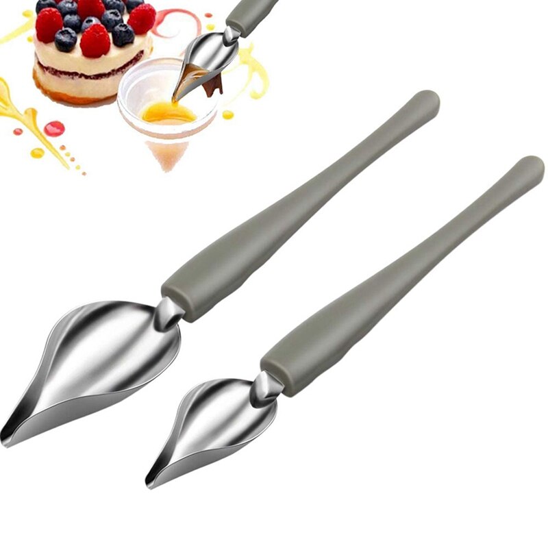 Culinary Drawing Decorating Spoon Set with ​Kitchen Non Stick Loaf Pan Banana Bread Baking Bakeware Cookware Tray