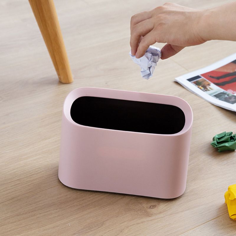 1pc pohjoismaista roskakoria mini työpöydän roskakori neliönmuotoinen roskakori pöytäkoneen roskakori pöytä pieni roskakori säilytyslaatikko