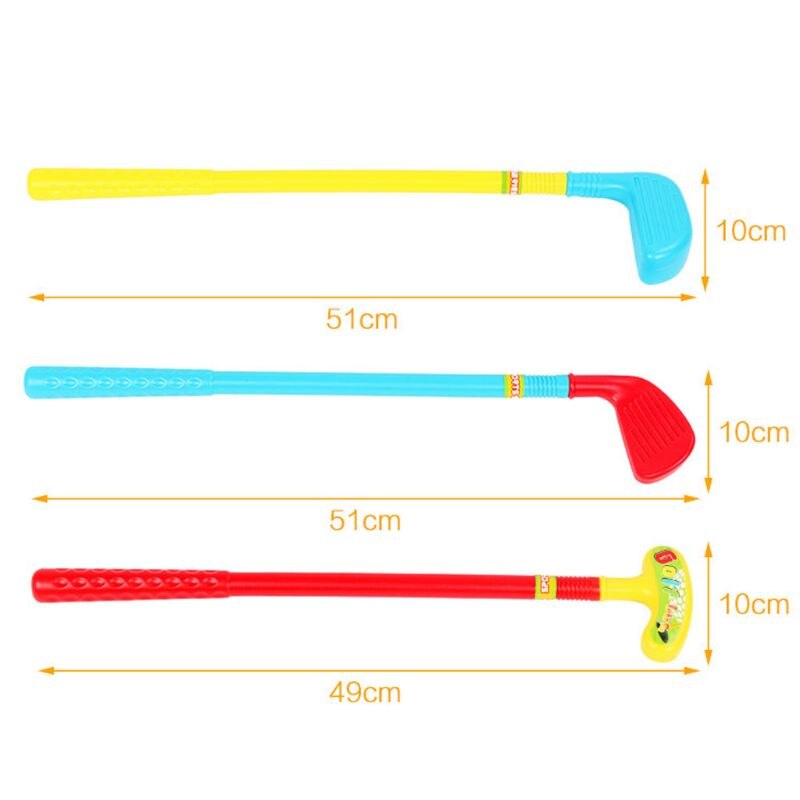 Kids Golf Set Plastic Mini Putter Golf Club Speelgoed Kind Buitenshuis Grappige Sport Game T5EC