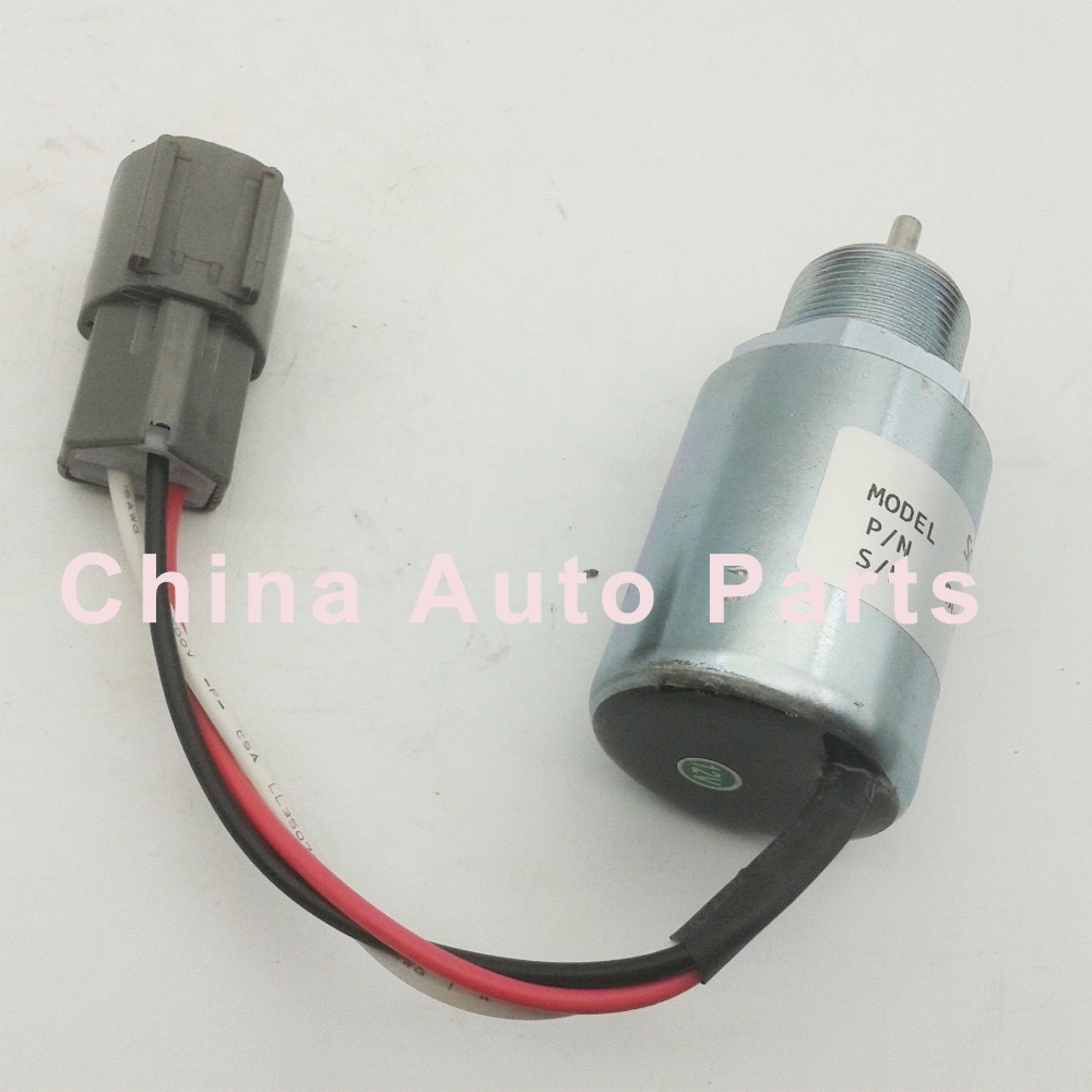 Moteur L3E S3L S4L arrêt | Électrovanne de soufflage pour Peljob, Mini pelle EB350 EB406
