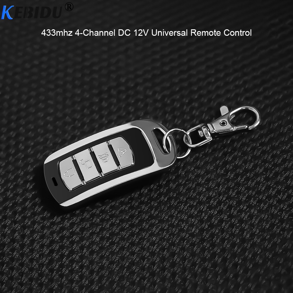 KEBIDU métal copie 433MHZ télécommande universelle Clone télécommandes duplicateur pour Gadgets voiture maison porte de Garage
