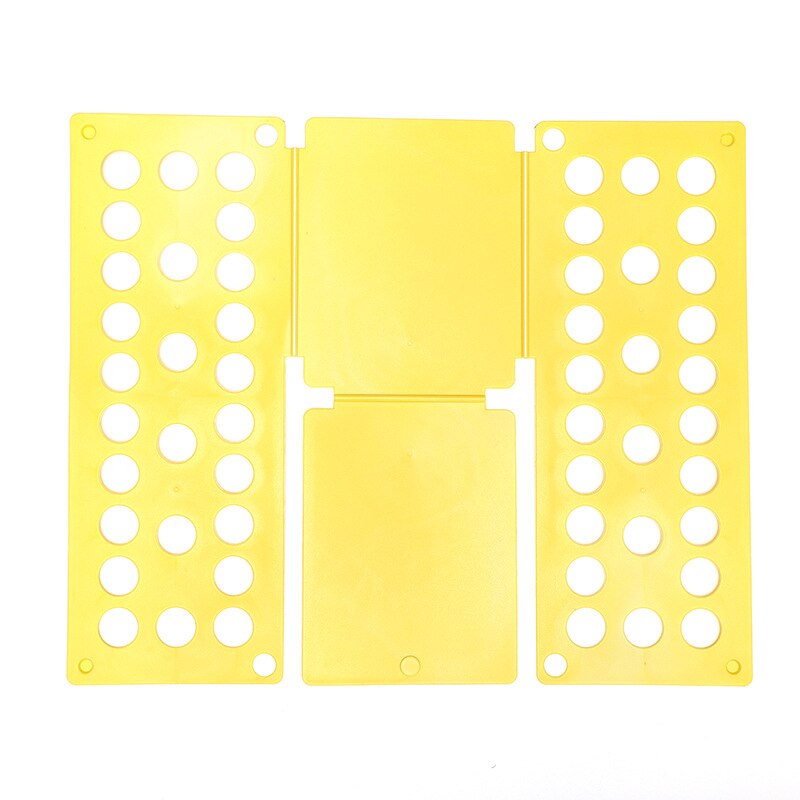 Planche magique à plier le linge pour adultes et enfants, accessoire pour le pliage rapide des vêtements et t-shirts: Yellow