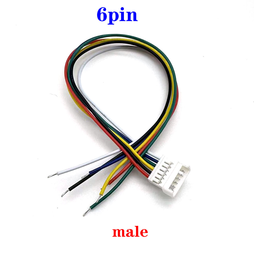 1-5PCS JST1.25 2Pin wire connector plug socket JST PH1.25mm 2P male female socket battery charging cable terminal