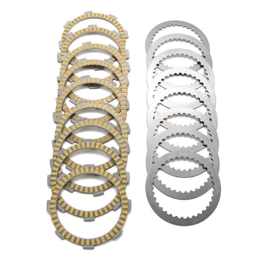 Clutch Friction Plates Steel Plate Disc Springs For Honda Motorcycle RVF400 NC35 1994 1955 1996 OEM:22321-KE7-000 22201-MR8-000