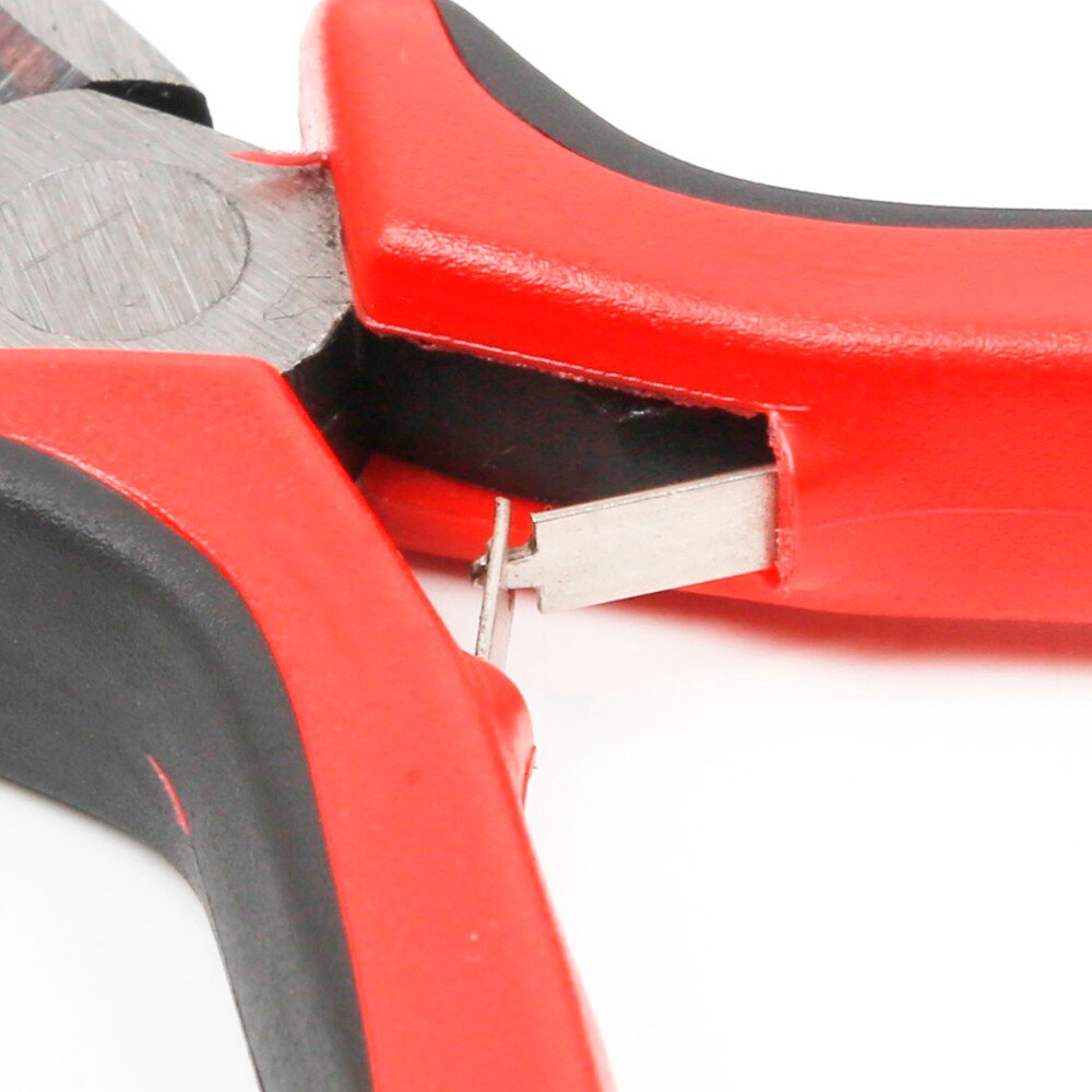 Nuovo Arrivo Nero Rosso Pinze Strumenti di Attrezzature Pinzette Strumenti di Riparazione Catena Cutter FAI DA TE Perline Che Fanno di Riparazione Tool Kit