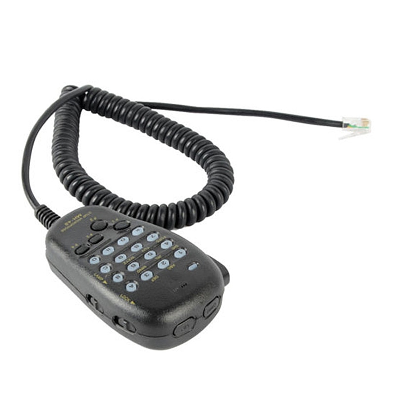 Handheld Microphone Mic Speaker For YAESU Mobile Radio MH-48 MH-48A6J DTMF Speaker Microphone Mic for mobile radio FT-8800R