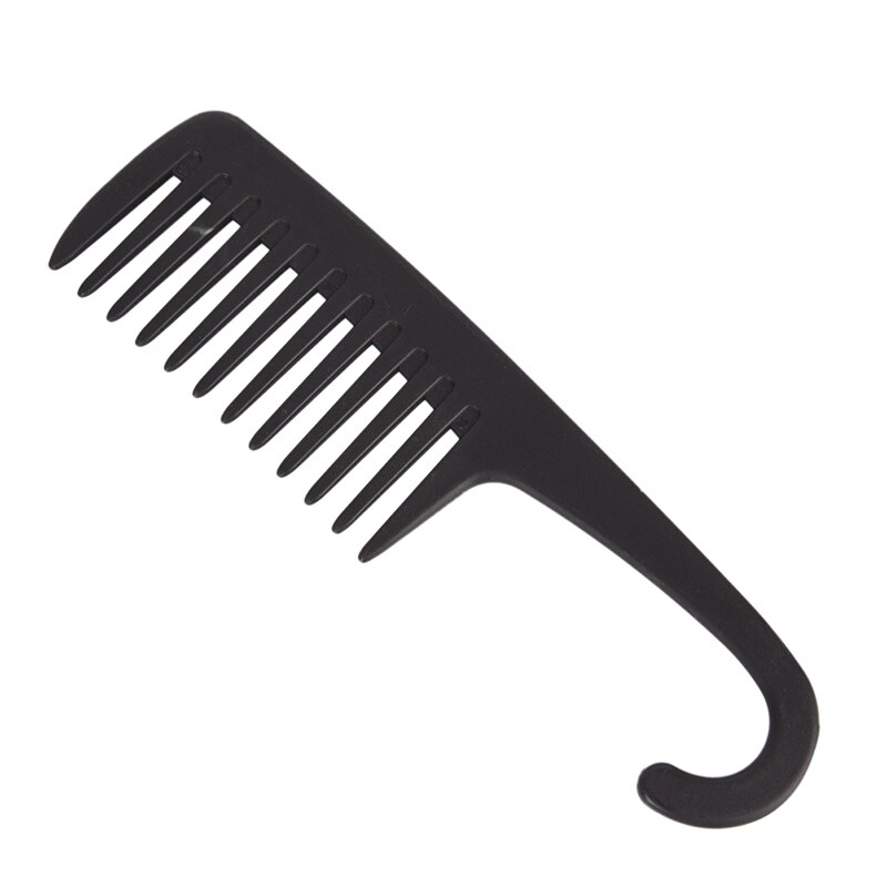 Wide Large Tooth Combs Reduce Hair Loss Comb Pro Hairdress Salon Dyeing Styling Brush Tools 2 Colors: black