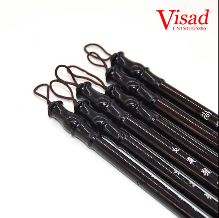 3 stuks/pak bruin Chinese Kalligrafie Borstels Pen met Wezel Haar art supplies Schrijven Borstel kunstenaar aquarel penselen