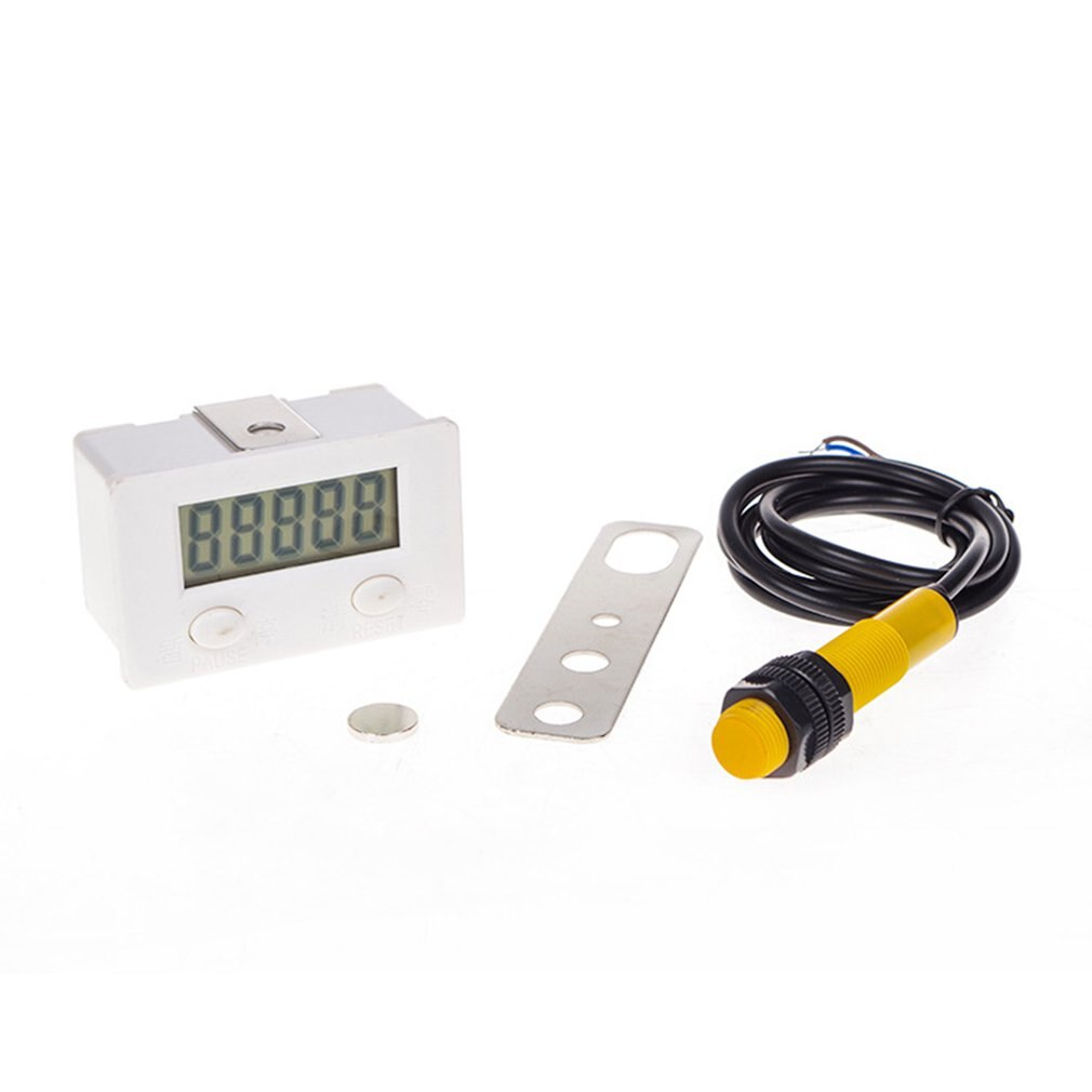 Magnetic Induction LCD Digital Display Counter 0-99999 Industry Magnetic Proximity Sensor Switch Reciprocating Rotary: plastic tube