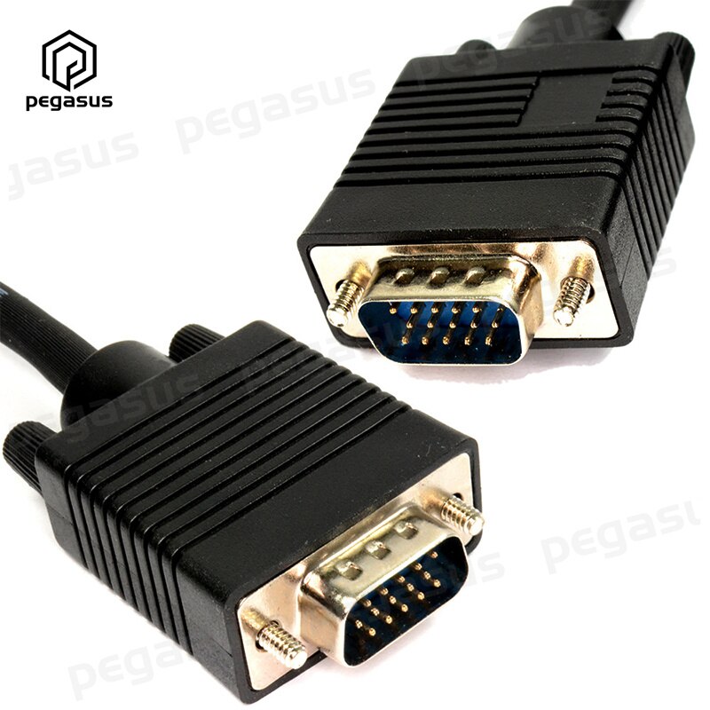 Cable de cobre puro para Monitor de ordenador, 3 + 4VGA macho a macho, para proyector, conexión HDTV