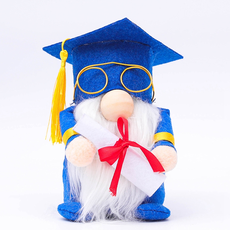 Graduation Gnomes Plush Grad Swedish Plush Gnome For Graduation Decorations Graduation Ceremony Of Party Table Decors