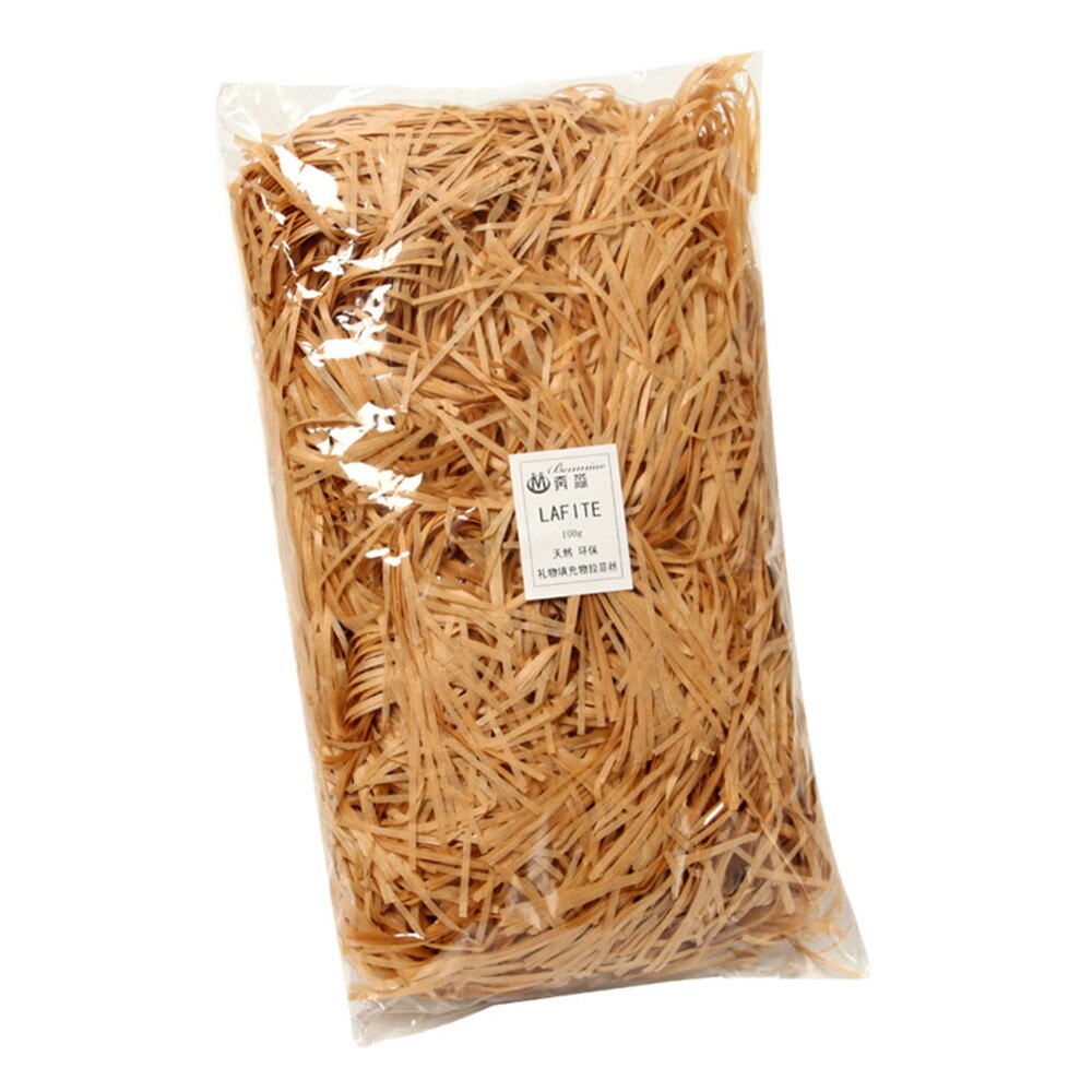 100g diy-papier raffia versnipperde confetti doos vulling materiaal tissue voor babyshower bruiloft verjaardag kerst benodigdheden: Khatka