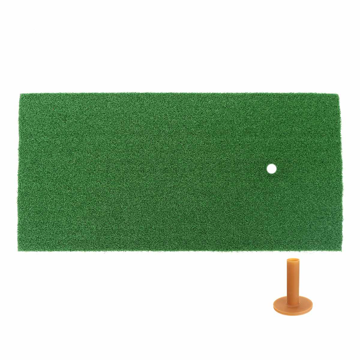 Golf Practice Grass Mat Indoor Training Hitting Pad Backyard With Rubber Tee Outdoor Mini Golf Training Aids Accessories