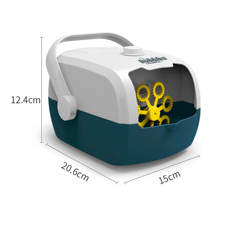 Automatische Bubble Machine Draagbare Bubble Machine Voor Kids Rechar Geable Draagbare Party Speelgoed Elektrische Bubble Making Machine