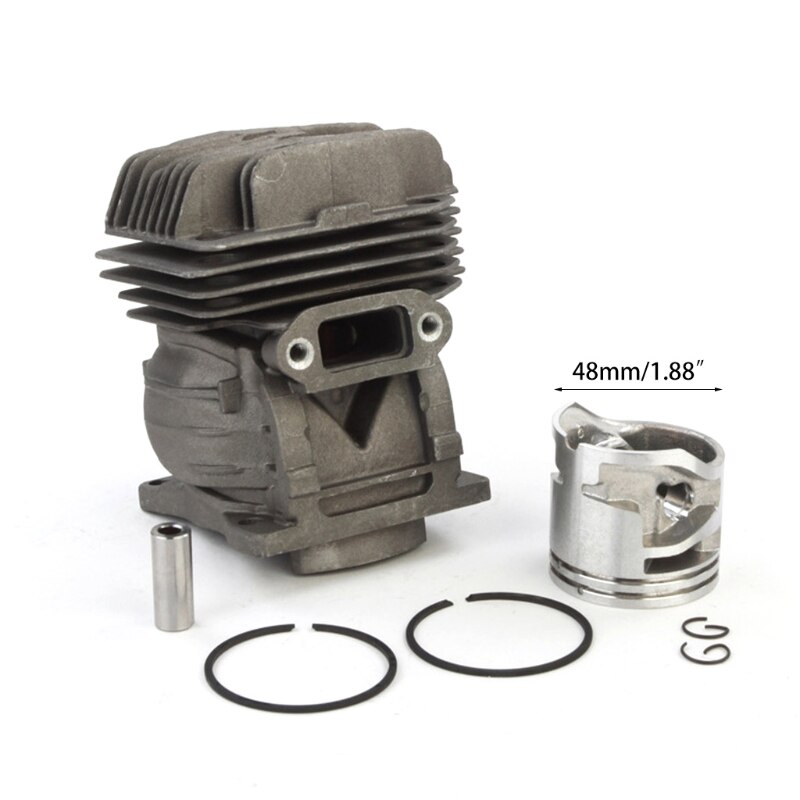 48mm Cylinder Piston Kit For STIHL MS201 MS 201C MS201T Chainsaw Parts 667A