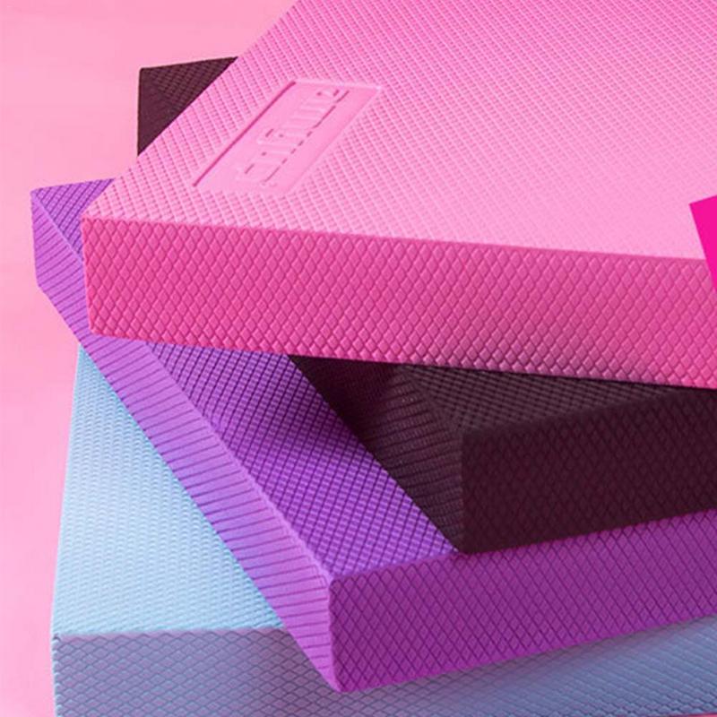 Yoga Mat Foam Balanced Cushion Waist Training Balance Pad Ankle Knee Rehabilitation Physical Therapy Balancing Training Mat