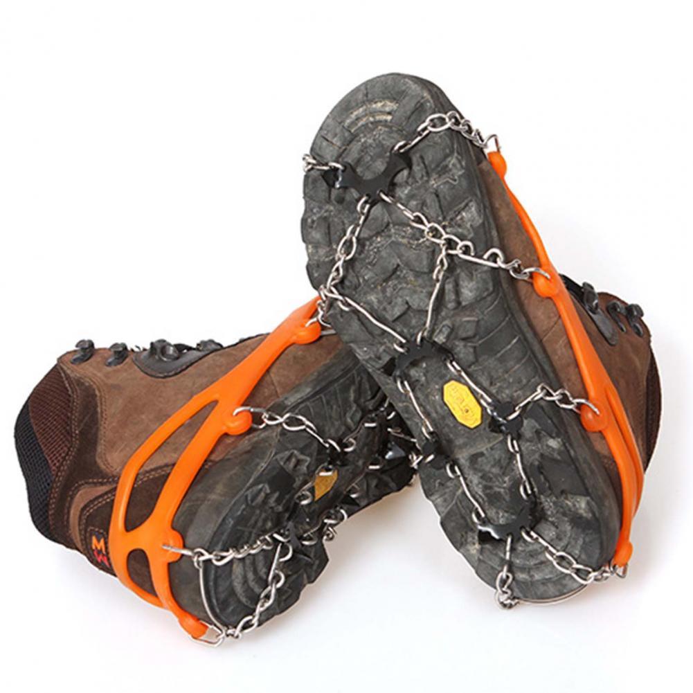 1 Pair Anti-Slip Winter Shoes Boot Grip Snow Gripper Ice Cleats Spikes Crampons Climbing Shoe Spikes Anti Slip Shoes Cover