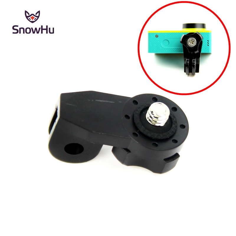 SnowHu Camera Bridge Adapter voor xiaomi yi Mounts 1/4 inch Schroef Gat voor Sony Mini Cam Actie Camera HDR AS20 AS30V GP135
