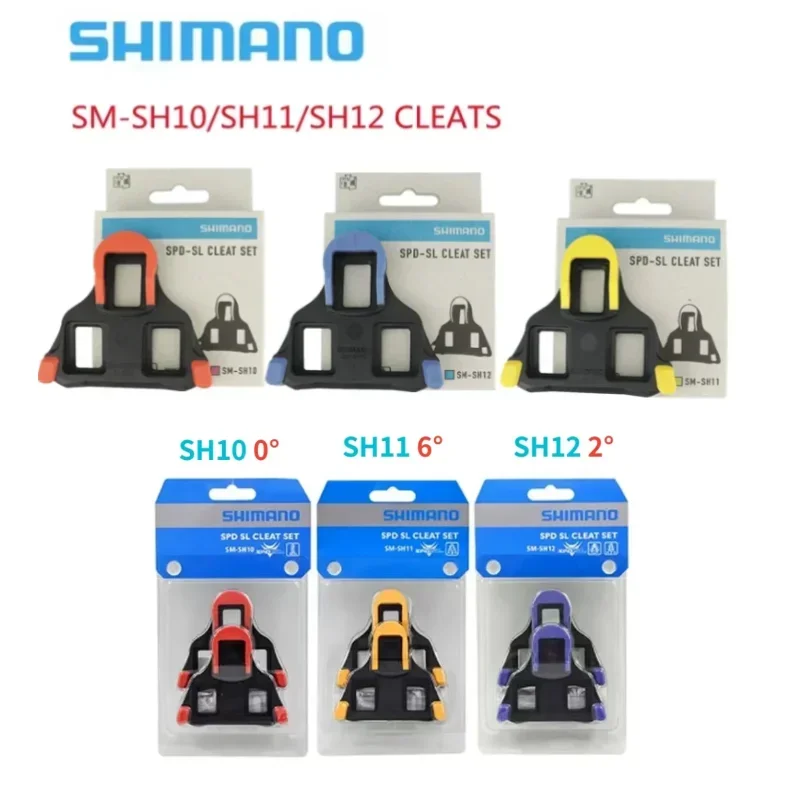Shimano SH11 SH12 SH10 Schoenplaten SPD Cleat Set Racefiets Pedalen Schoenplaten Fiets SH10 Schoenplaten Pedalen Plaat Clip