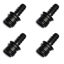 Flojet 20381009 Port Kit (2 pcs.), snap-in port x 12mm (1/2) hose ba
