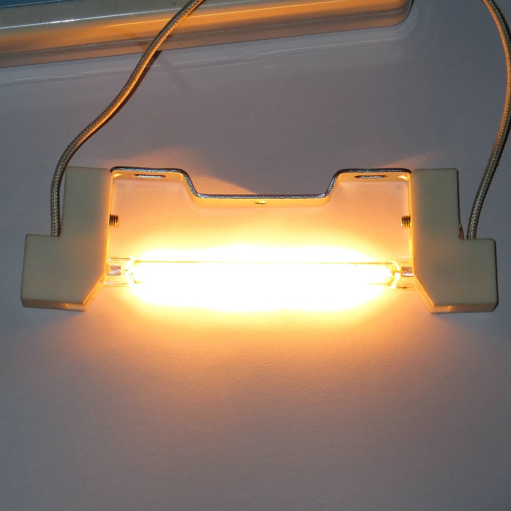 10PK HALOGEN LIGHT BULB 120V 100W 100 WATT J TYPE T3 79mm (R7s) Halogen Bulbs