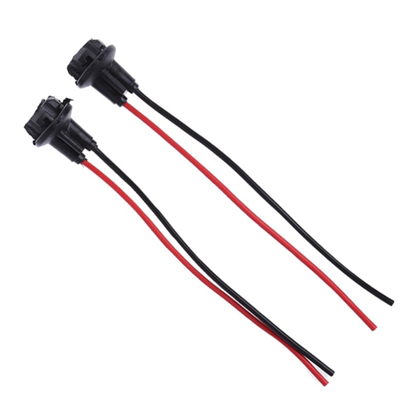 2 uds T10 Cable conector de lámpara de coche Cable de bombilla para automóvil camión luz LED enchufe de bombillas