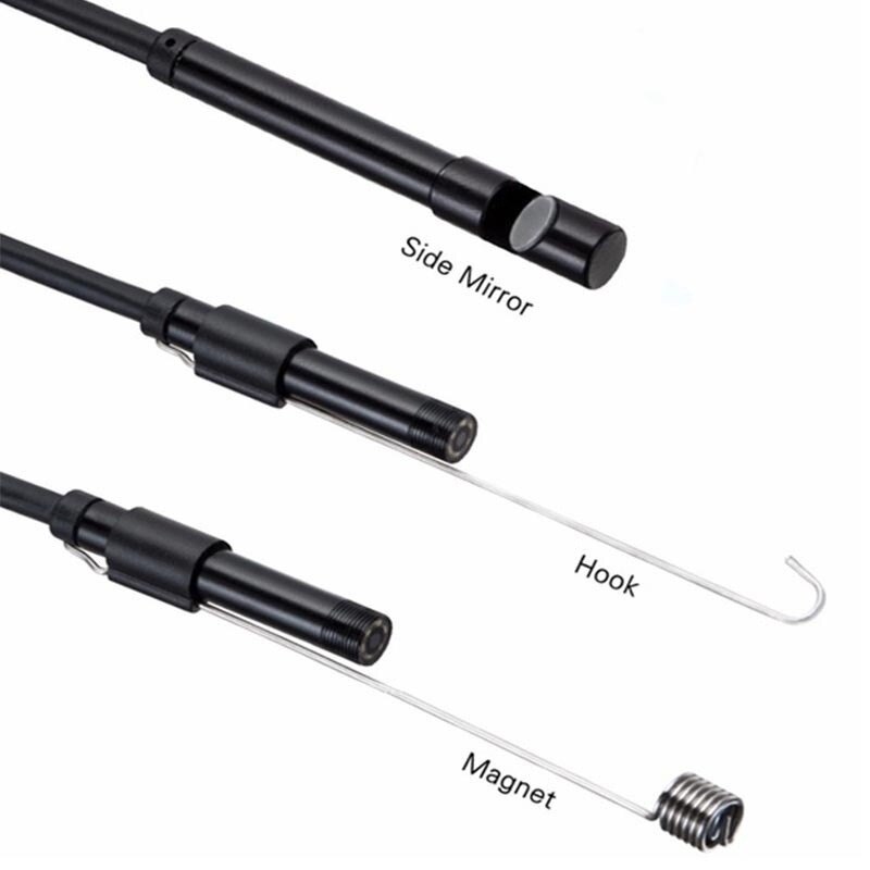 7.0mm endoskop kamera hd mini usb endoskop 6 led 1m 3.5m 5m 10m kabel vandtæt inspektion borescope til android pc blød wire