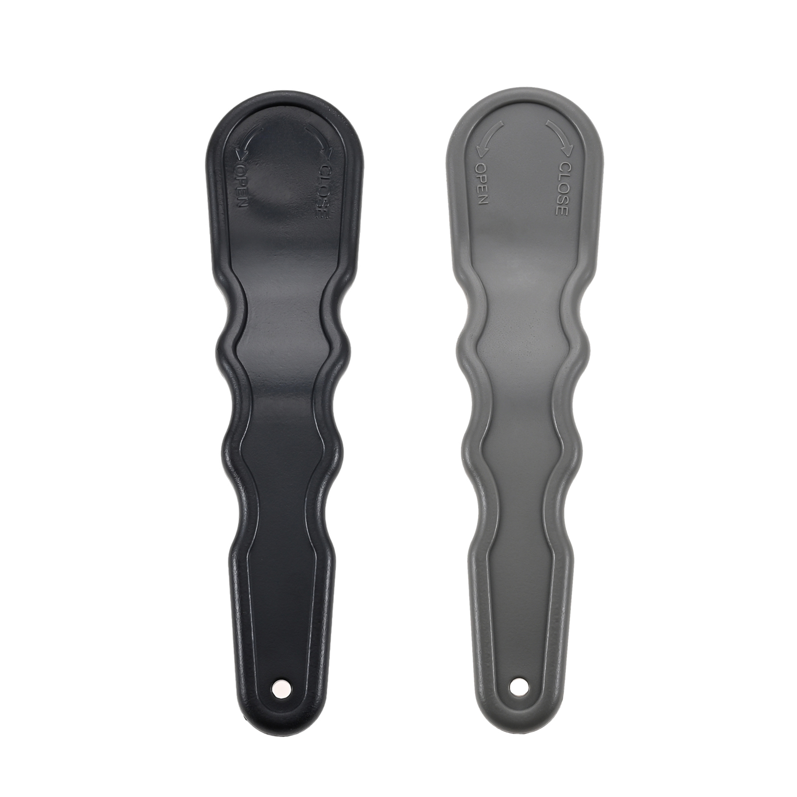 2 Pcs Boat Raft Air Valve Wrench Include Black Six-teeth and Gray Eight-teeth for Inflatable Boat Air Valve Removing/ Repairing