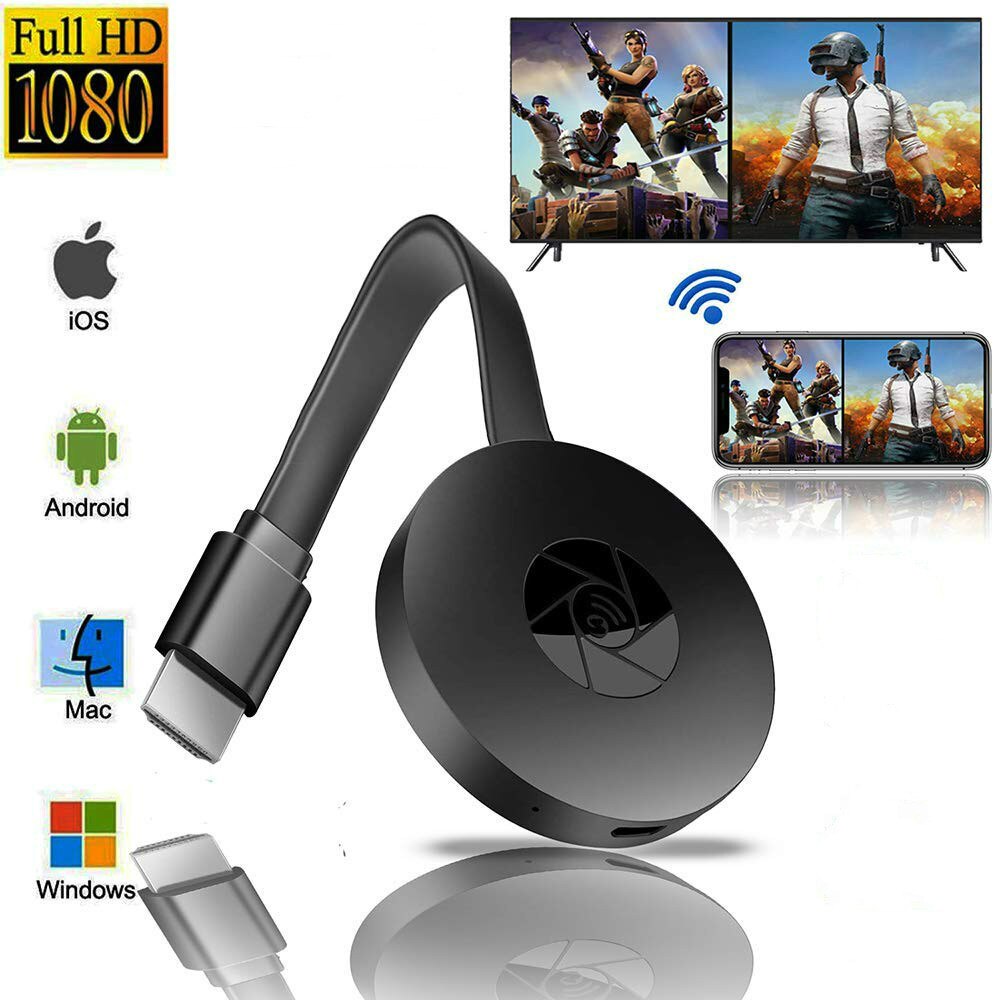 MiraScreen-receptor de TV Dongle G2, 1080P, compatible con HDMI, Miracast, pantalla HDTV, Dongle para Ios y Android