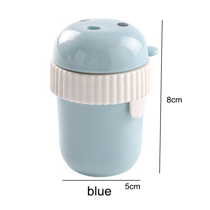 Tandenstoker Houder Tafel Decor Draagbare Beer Vorm Leuke Cartoon Tandenstokers Case Tandenstokers Fles Keuken Gadgets Plastic: Blauw