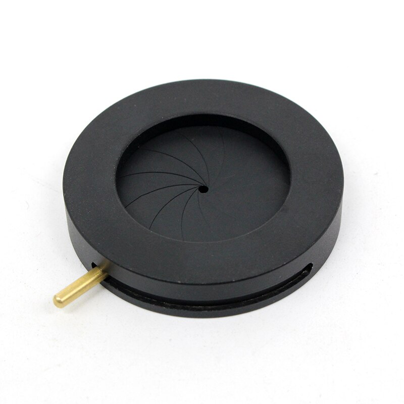 Amplifying Diameter 1.5-23mm Zoom Optical Iris Diaphragm Aperture Condenser 14 Blades for Digital Camera Lens Microscope