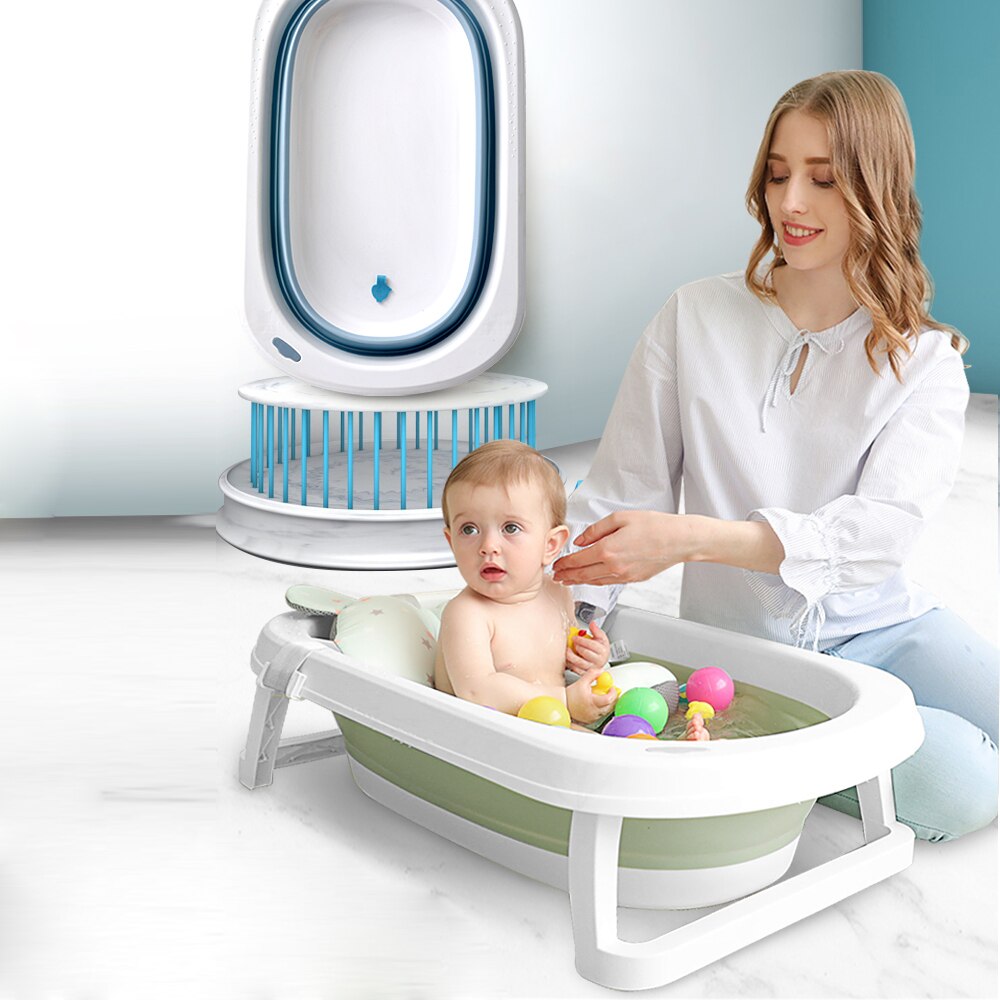 Baby ShowerTubs Multifunctionele Vouwen Bad Voor Kinderen Draagbare Seatable Liggende Vergroot Plastic Familie Kids Bad