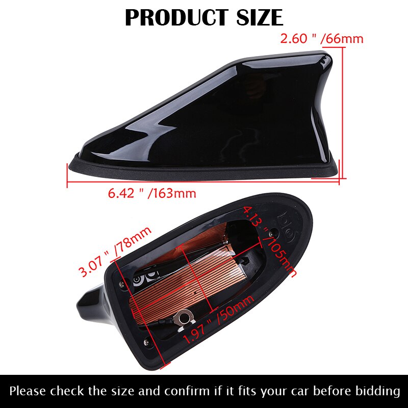 For Nissan Qashqai X-Trail X Trail J10 J11 T31 T32 Car Waterproof Shark Fin Roof Antenna Radio Signal Aerials Exterior Parts