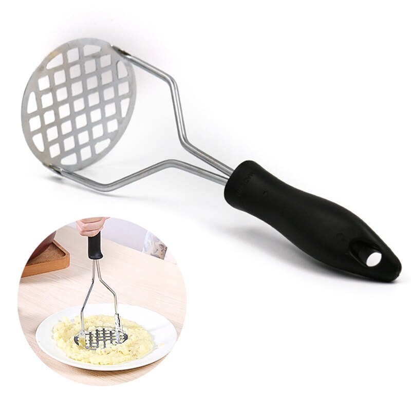 Máquina de barro a presión de acero inoxidable para patatas, patatas triturador de, herramientas para frutas y verduras, accesorios de cocina,