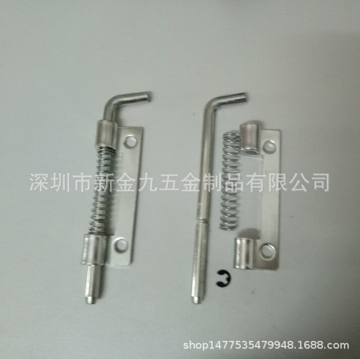 Born Long-Shaped No. Cl225-3 Spring Latch Welding Hinge Hinge with Hole 5mm Door Distribution Box Iron Bolt