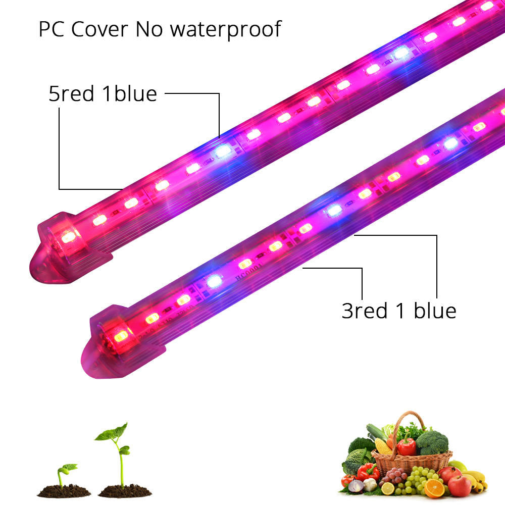 2 Teile/los LED Wachsen Licht Gesamte Spektrum 12V IP67 Wasserdichte 5630 LED Bar Licht für Aquarium Gardent Gewächshaus Anlage wachsenden Lampen